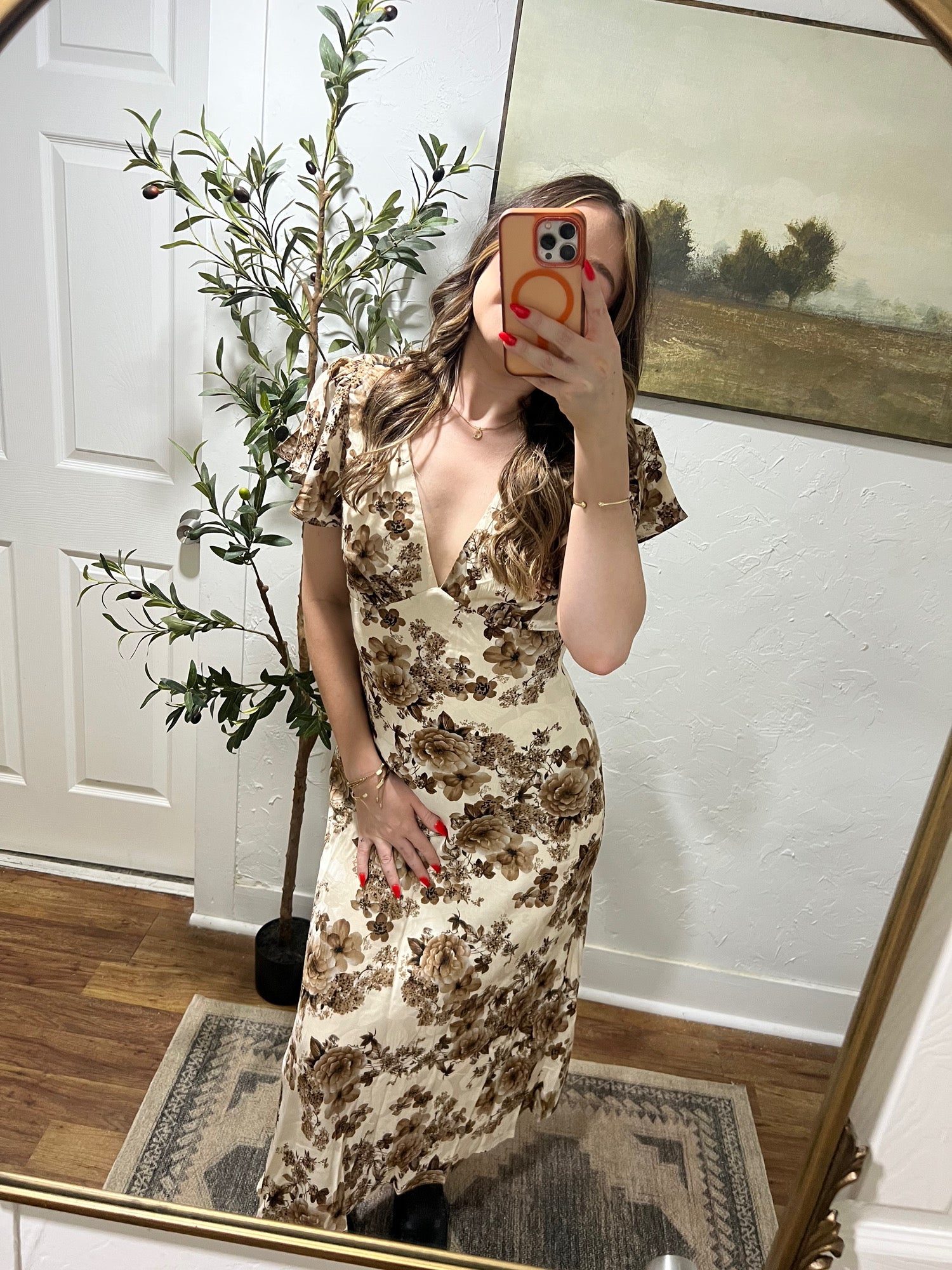 HARVEST BLOOM MAXI DRESS