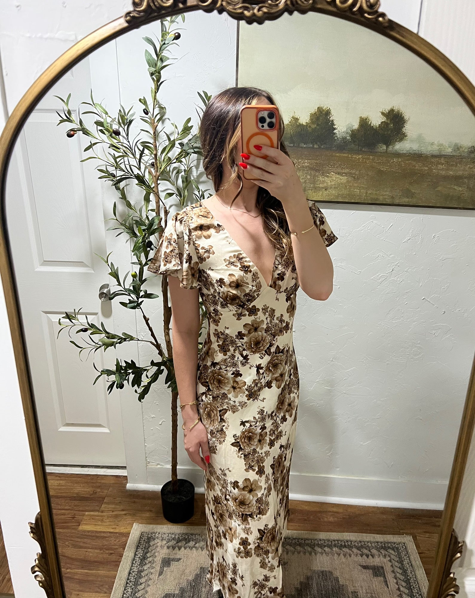 HARVEST BLOOM MAXI DRESS